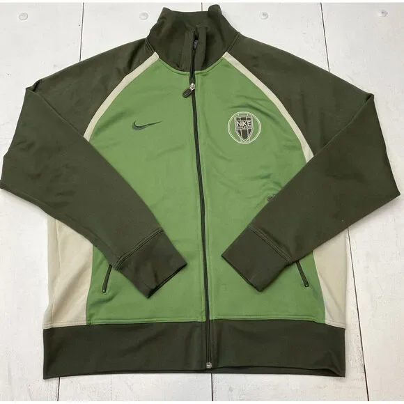 Nike Jackets Coats Vintage Nike Athletic Green Jacket Rn